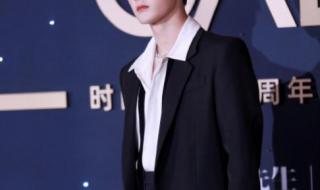 周深红毯上修伞 周深红毯上修伞